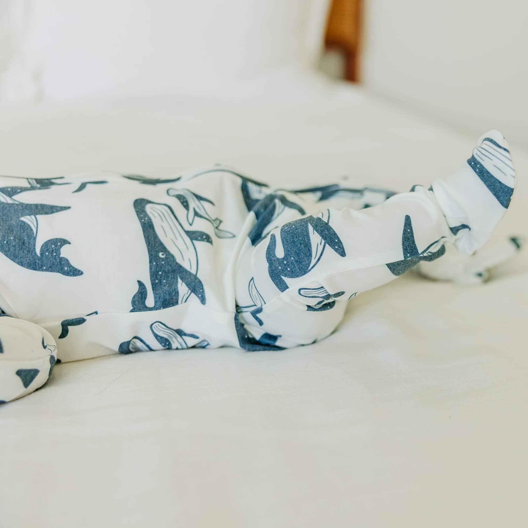 Copper Pearl Zip-Up Footie Pajama - Cove