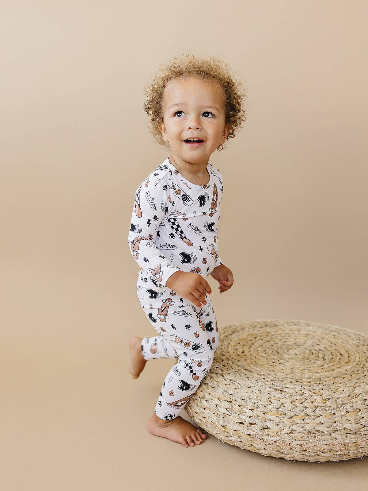 Lucky Panda Kids Bamboo Two Piece Set - Sk8er