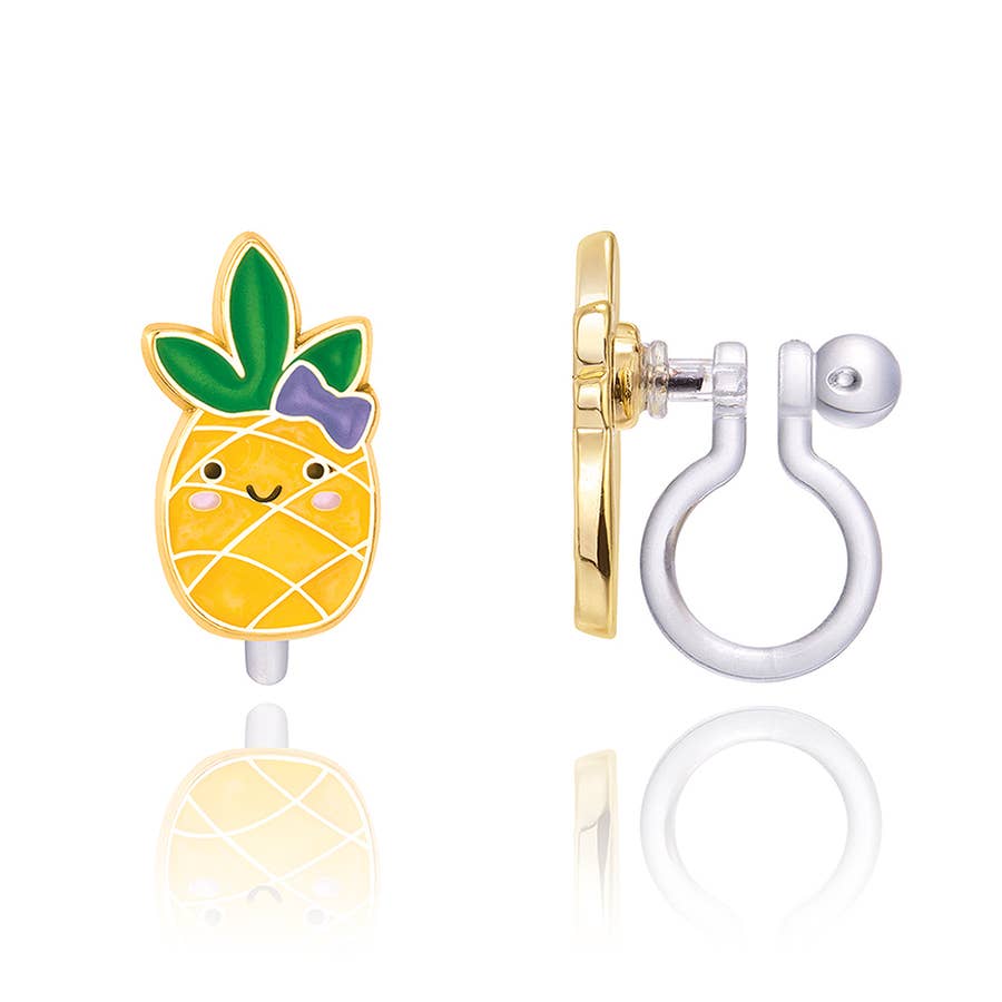 Girl Nation CLIP ON Earrings - Lookin' Pine