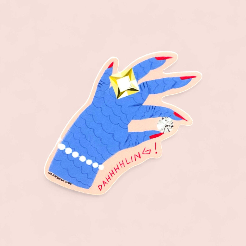 Carolyn Suzuki Sticker - Dahling