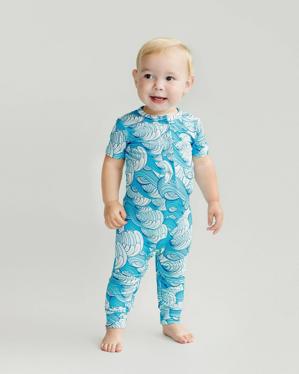 Lucky Panda Kids Bamboo Jumpsuit - Delmar