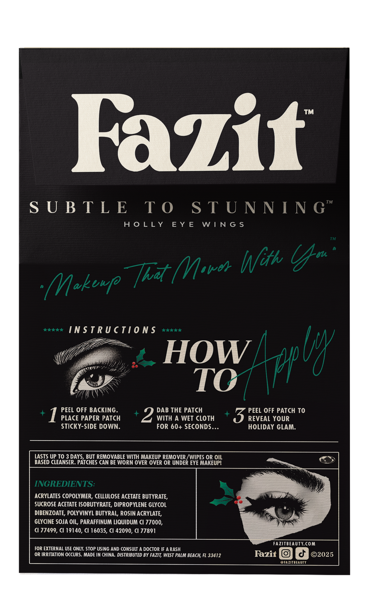 Fazit - Holly Eye Wings Makeup Patches