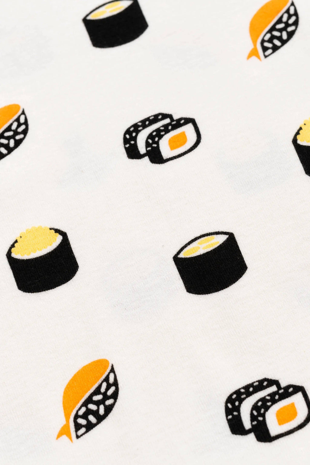 Monica + Andy Zip Romper - Sushi Rolls