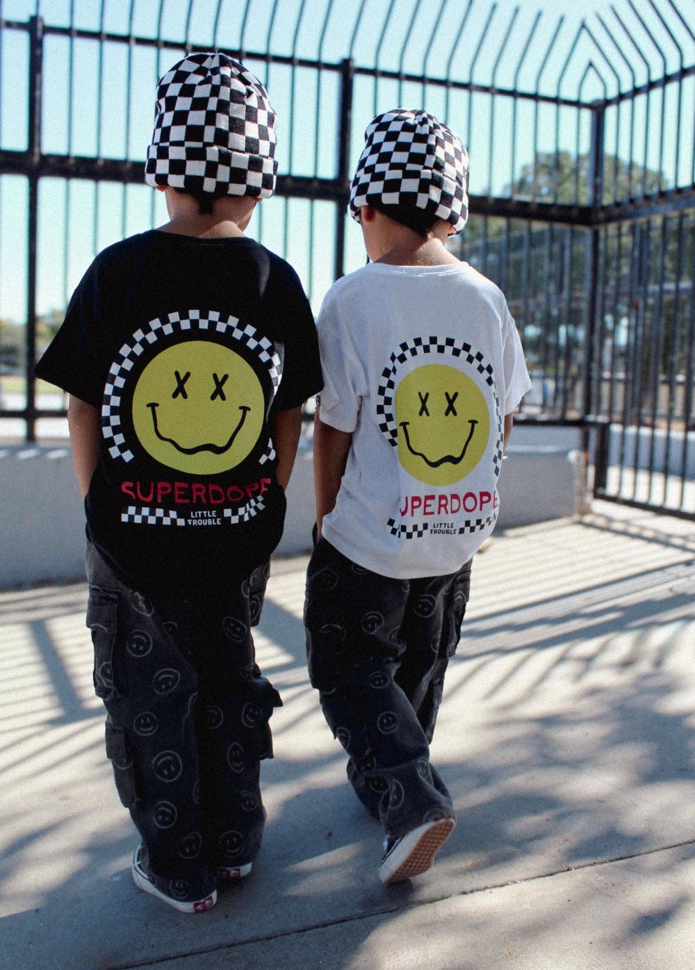 Little Trouble - Checkered Beanie