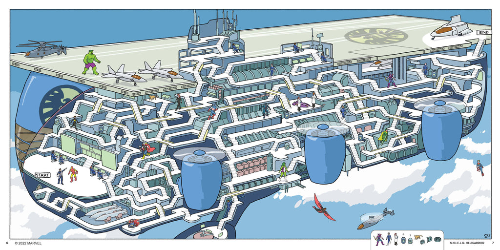 Chronicle Books - Marvel Mazes