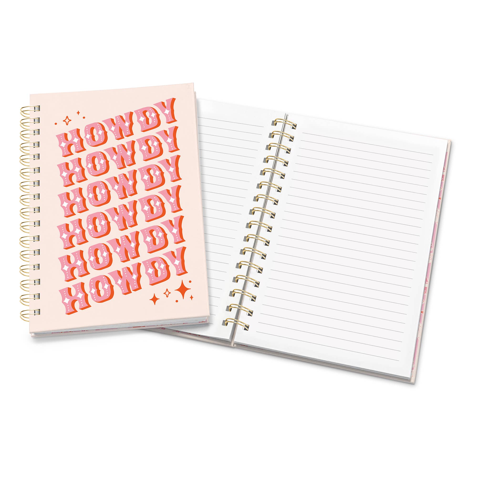 Studio Oh! - Howdy Partner Medium Spiral Notebook
