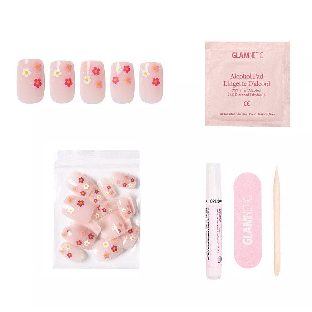 Glamnetic Press On Nails - Pretty Bloom