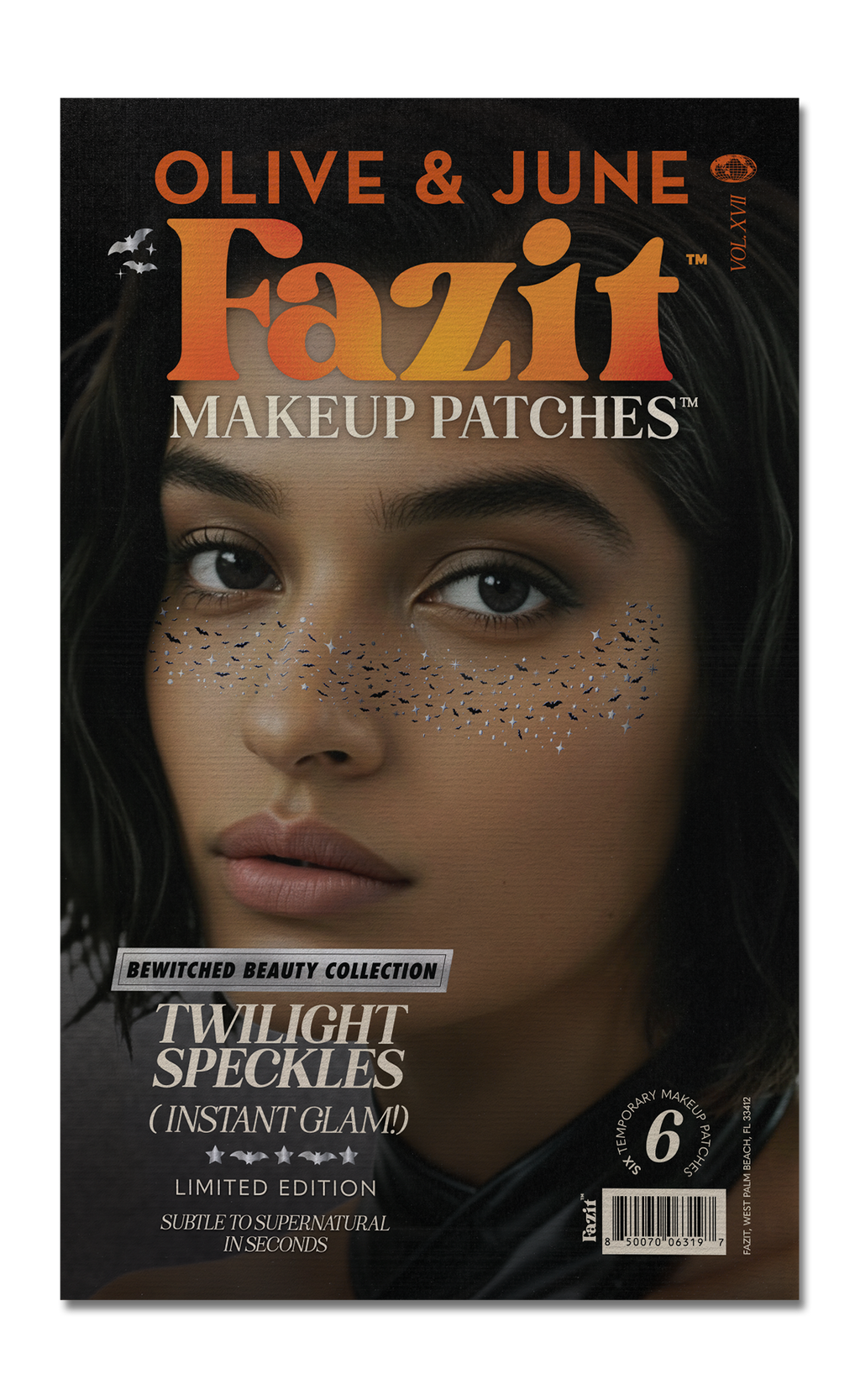 Fazit - Twilight Bat Glitter Freckles Makeup Patches