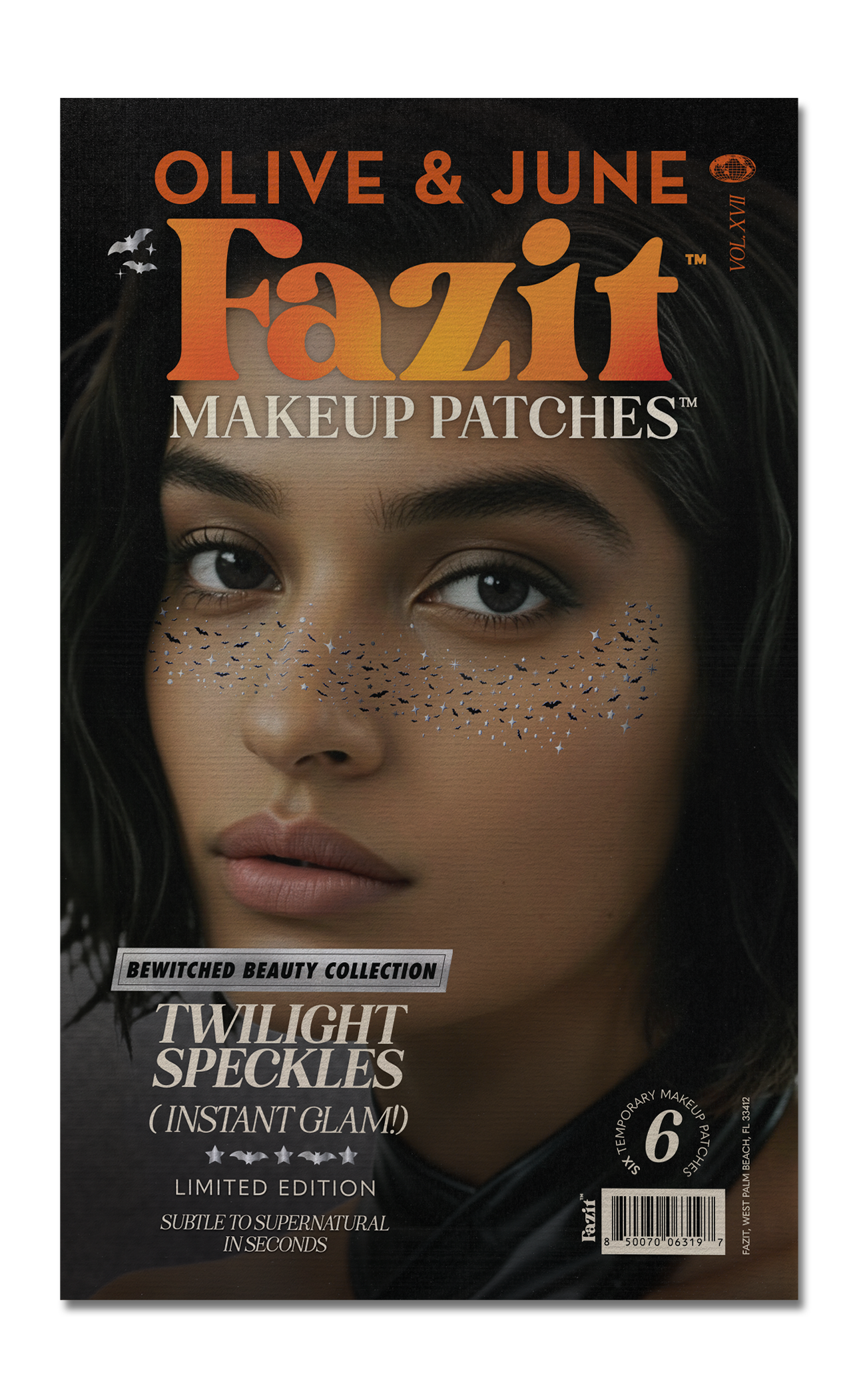 Fazit - Twilight Bat Glitter Freckles Makeup Patches