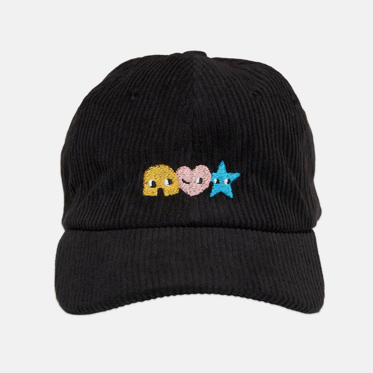 Karepango - SIDEKICK: Black Corduroy Baseball Cap