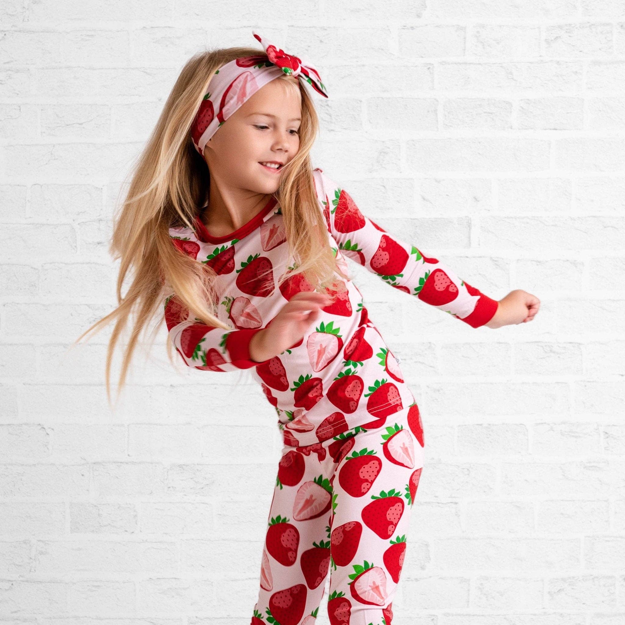 Jammie Session Bamboo PJs - Berry Sweet