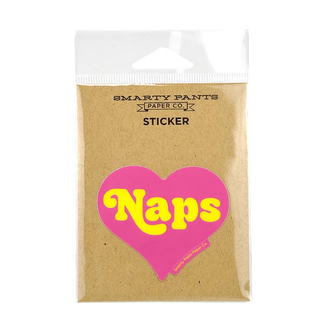 Smarty Pants Paper - Naps Sticker