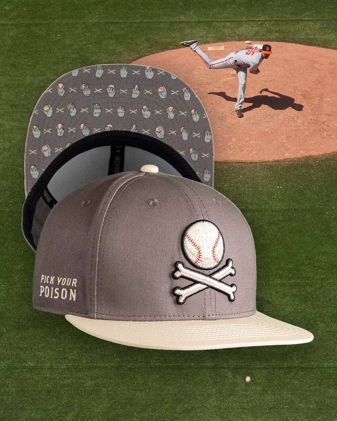 Baseballism - Pick Your Poison Snapback Cap