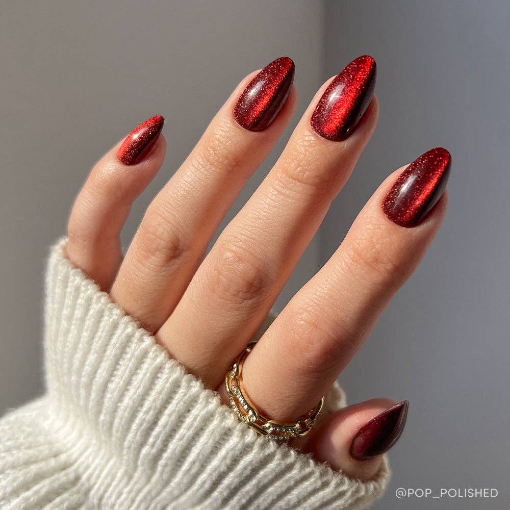 Glamnetic Press On Nails - Ruby Slipper