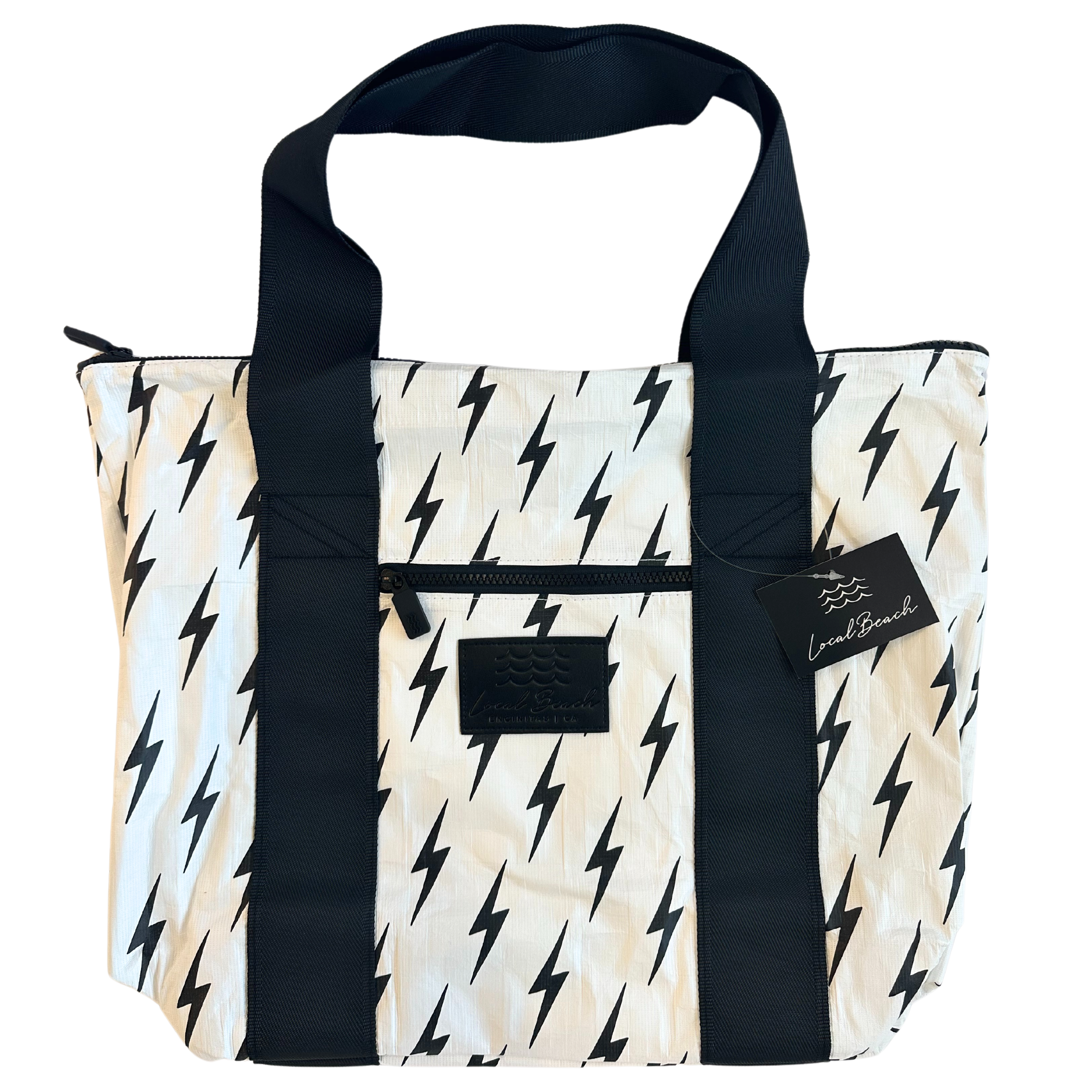 Local Beach Water Resistant Tyvek Shoulder Tote - Bolt