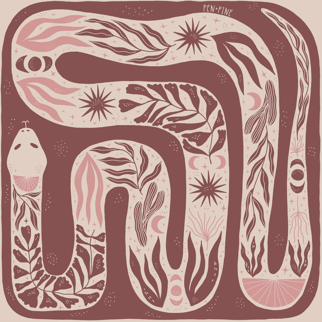 Pen+Pine - Southwest Snake Sticker