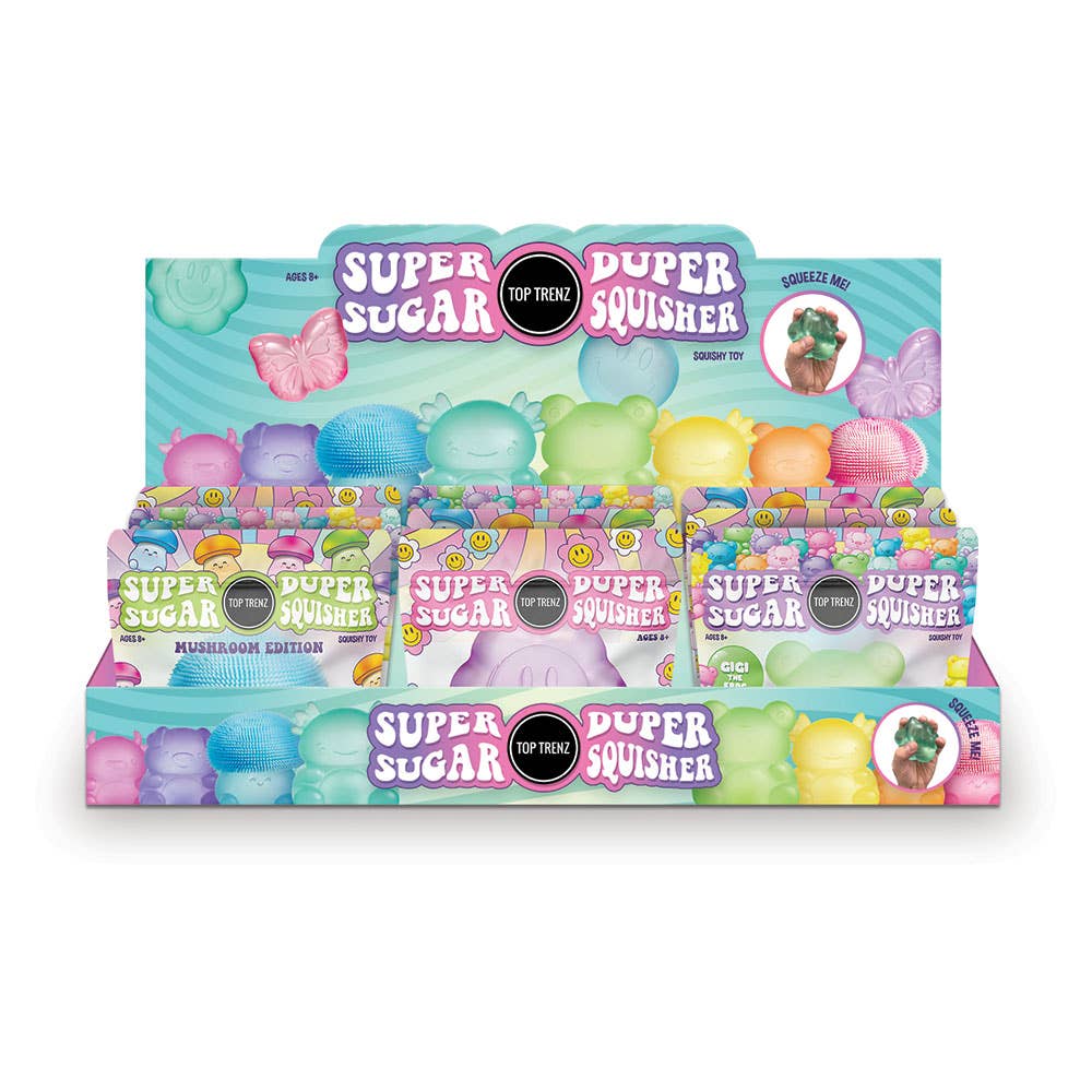 Super Duper Sugar Squishy Happy Face