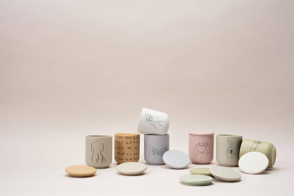 MÆGEN - Vox Candle - Busts - Deadnettle & Tobacco