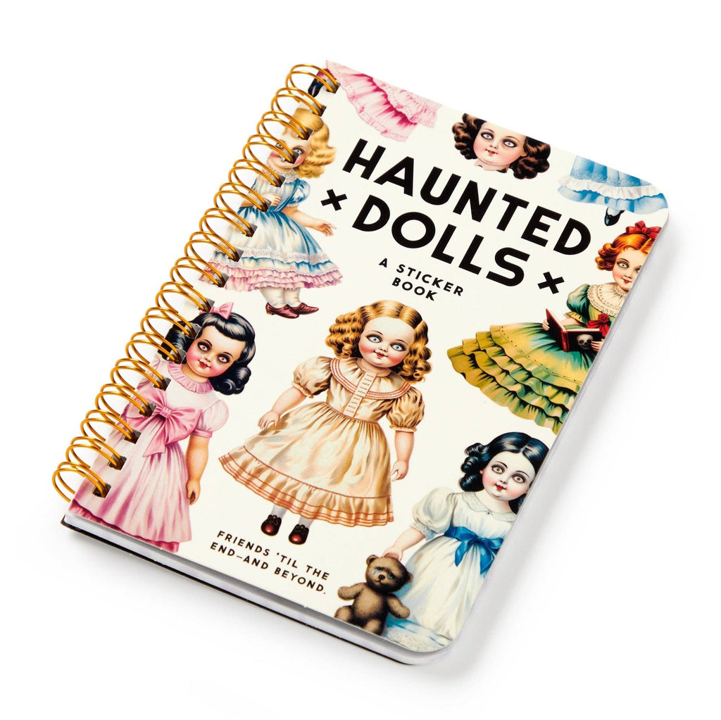 Chronicle Books - Brass Monkey Haunted Dolls Sticker Book