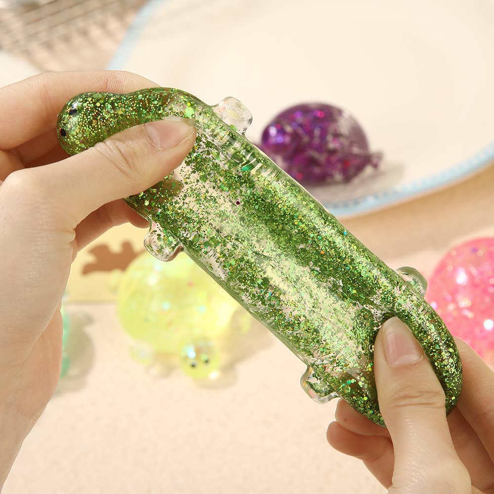 Glitter Turtle Squishy