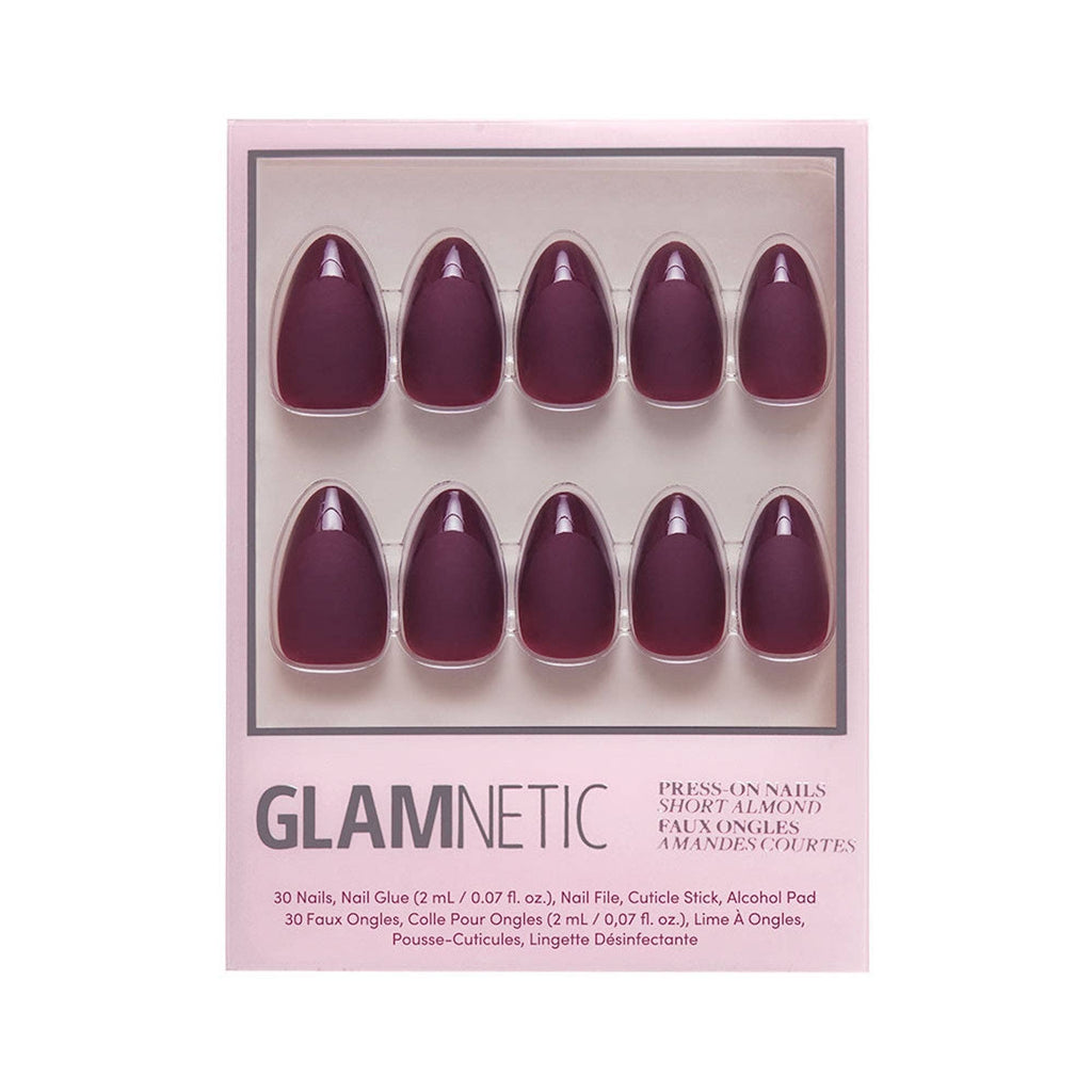 Glamnetic Press On Nails - Merlot