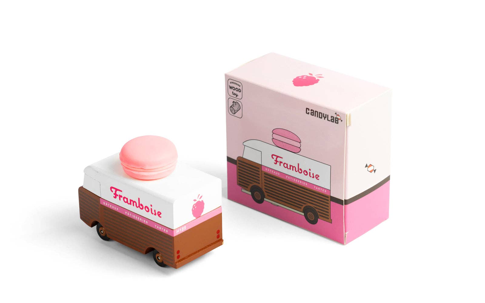 Candylab Toys - Framboise Macaron