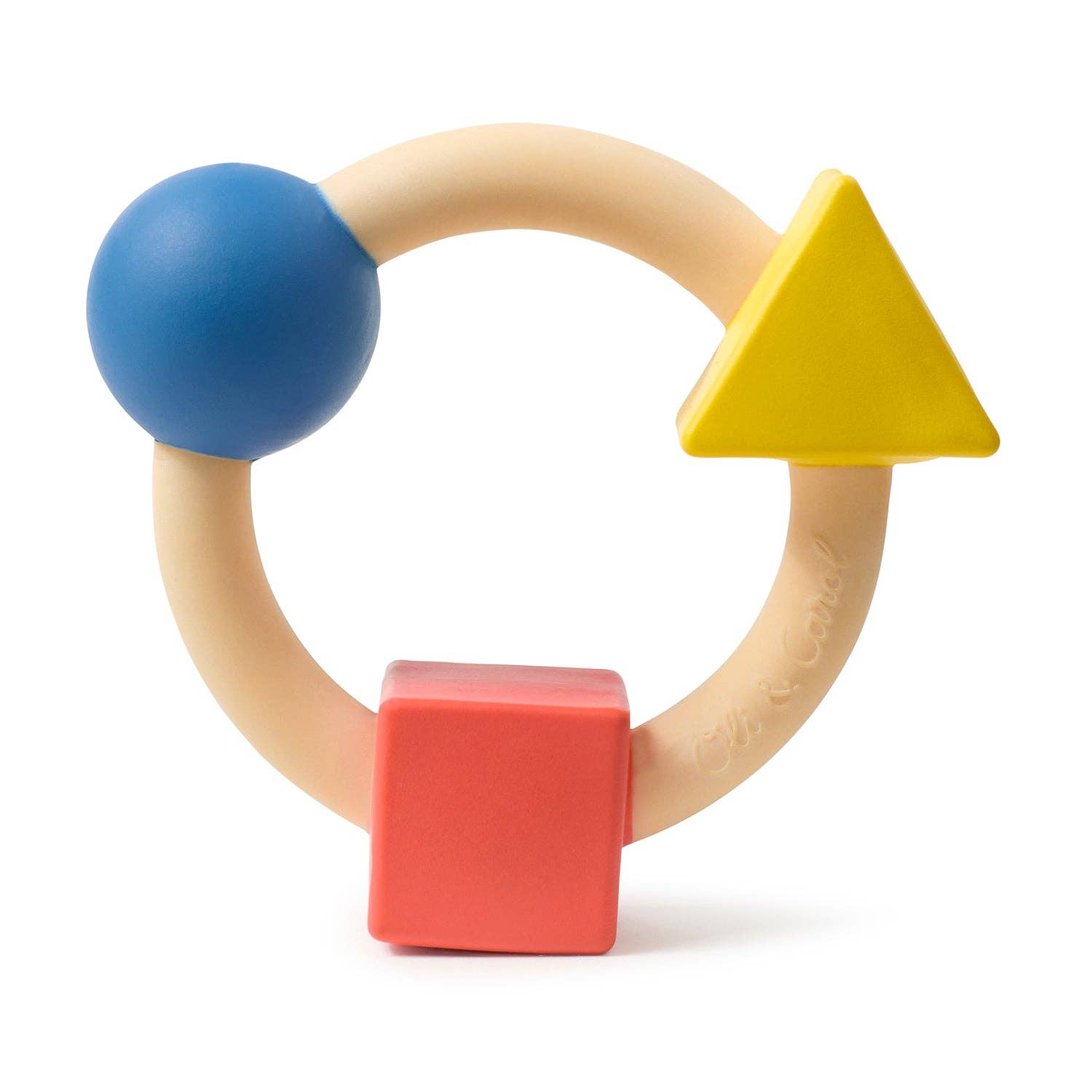 Oli & Carol - Bauhaus Movement Teething Ring Basic