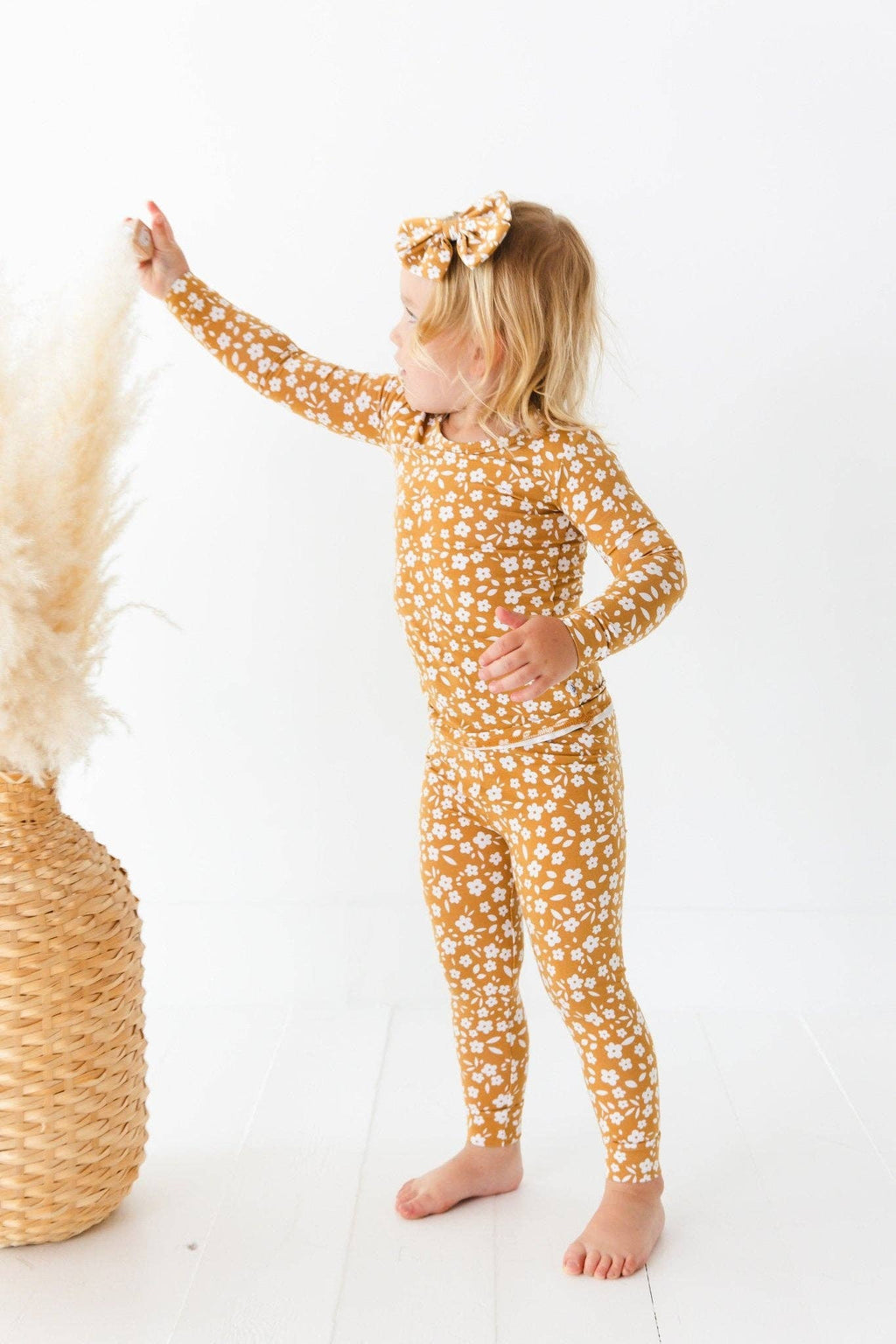 Jammie Session Bamboo PJs - Honey Blooms