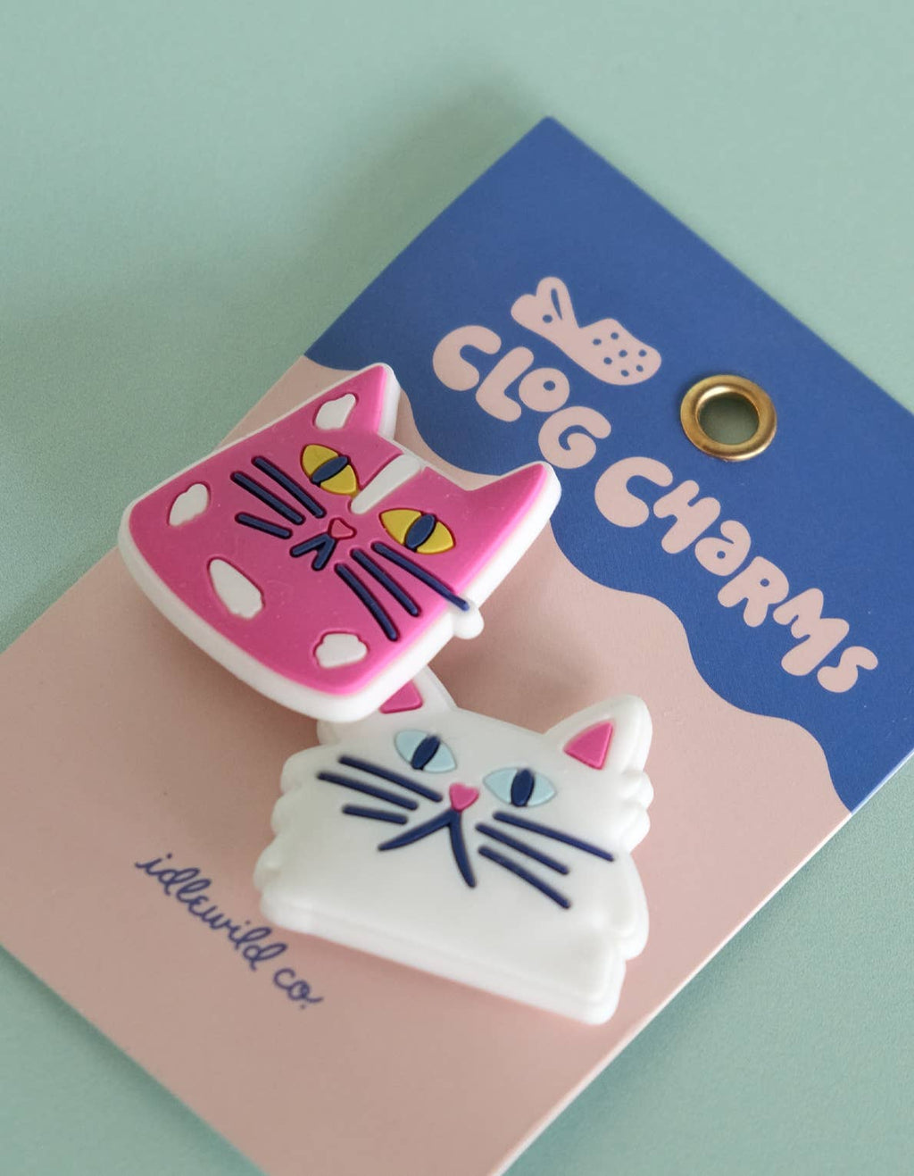 Idlewild Co. Croc Clog Charms - Cats