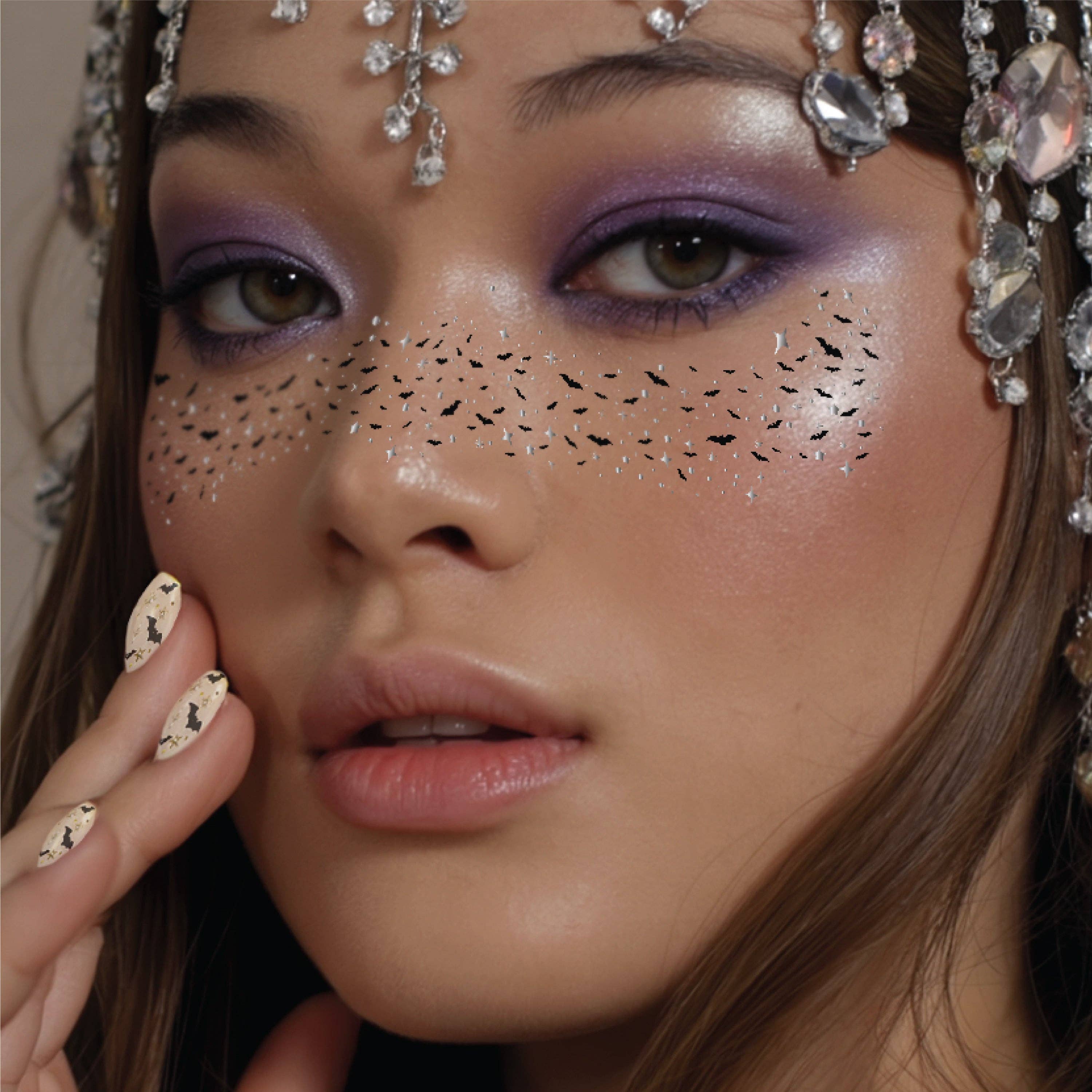 Fazit - Twilight Bat Glitter Freckles Makeup Patches