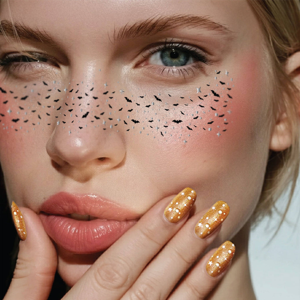 Fazit - Twilight Bat Glitter Freckles Makeup Patches