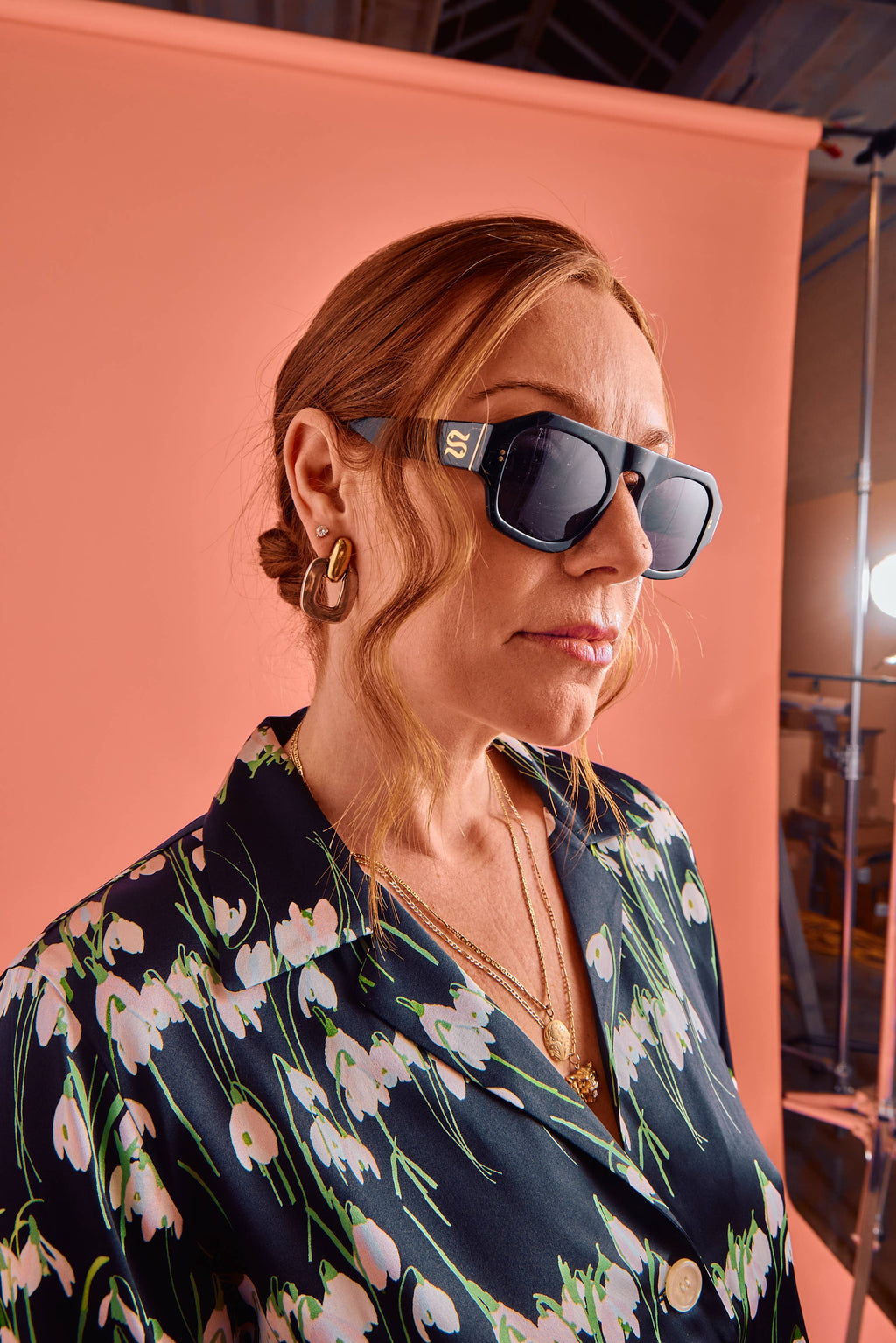SARDINE - Louie - Nouveau Noir Aviator Sunglasses