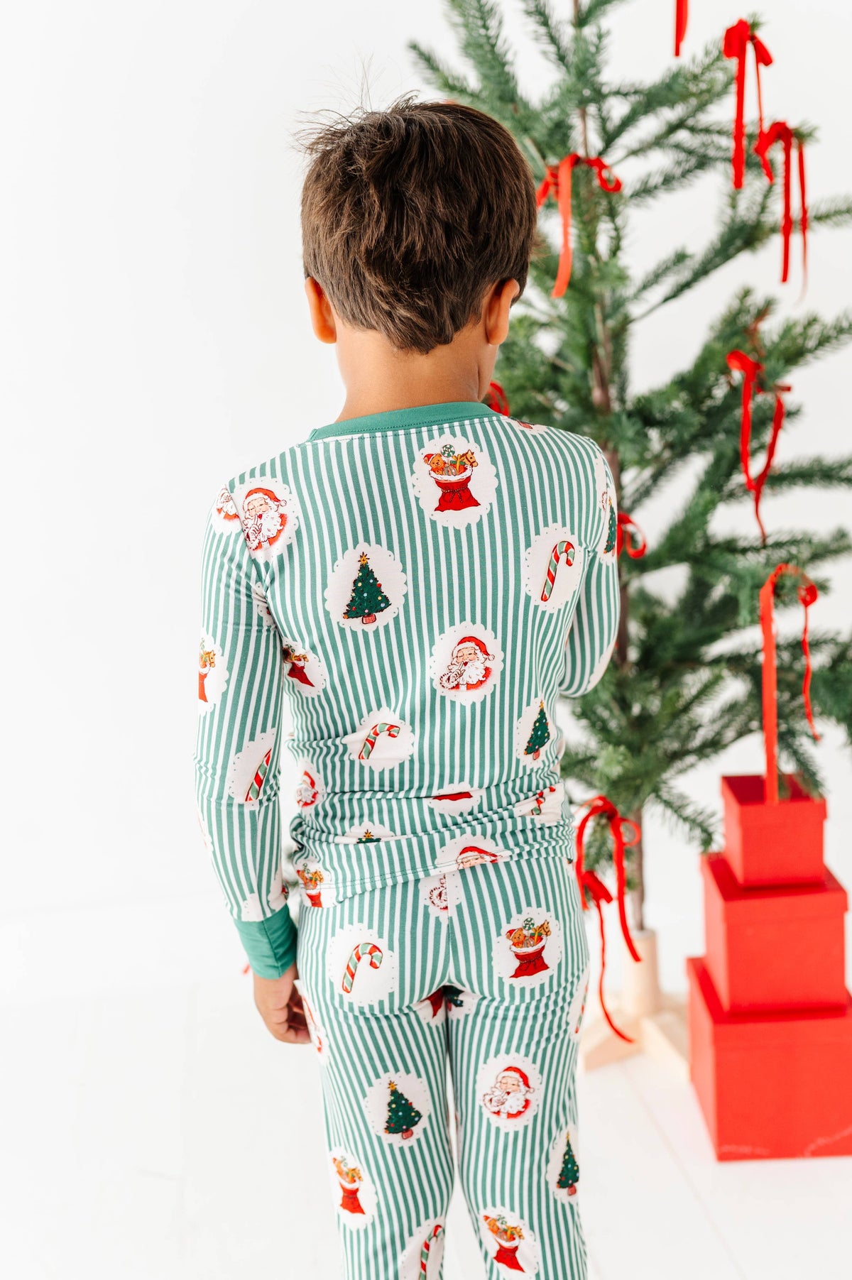 Kiki + Lulu  Kids PJs - Christmas Classic Stripe