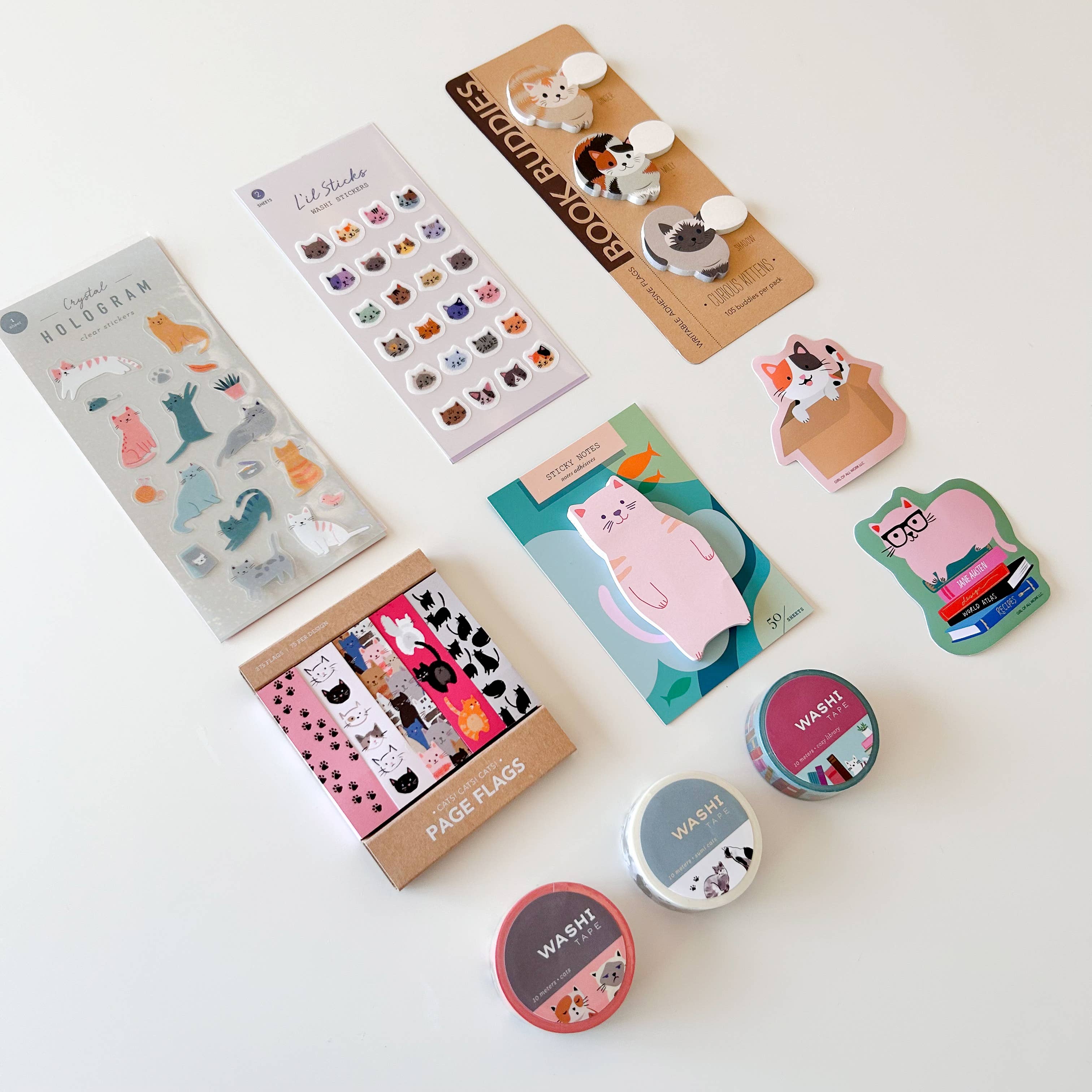 Girl of All Work Washi Tape - Cats