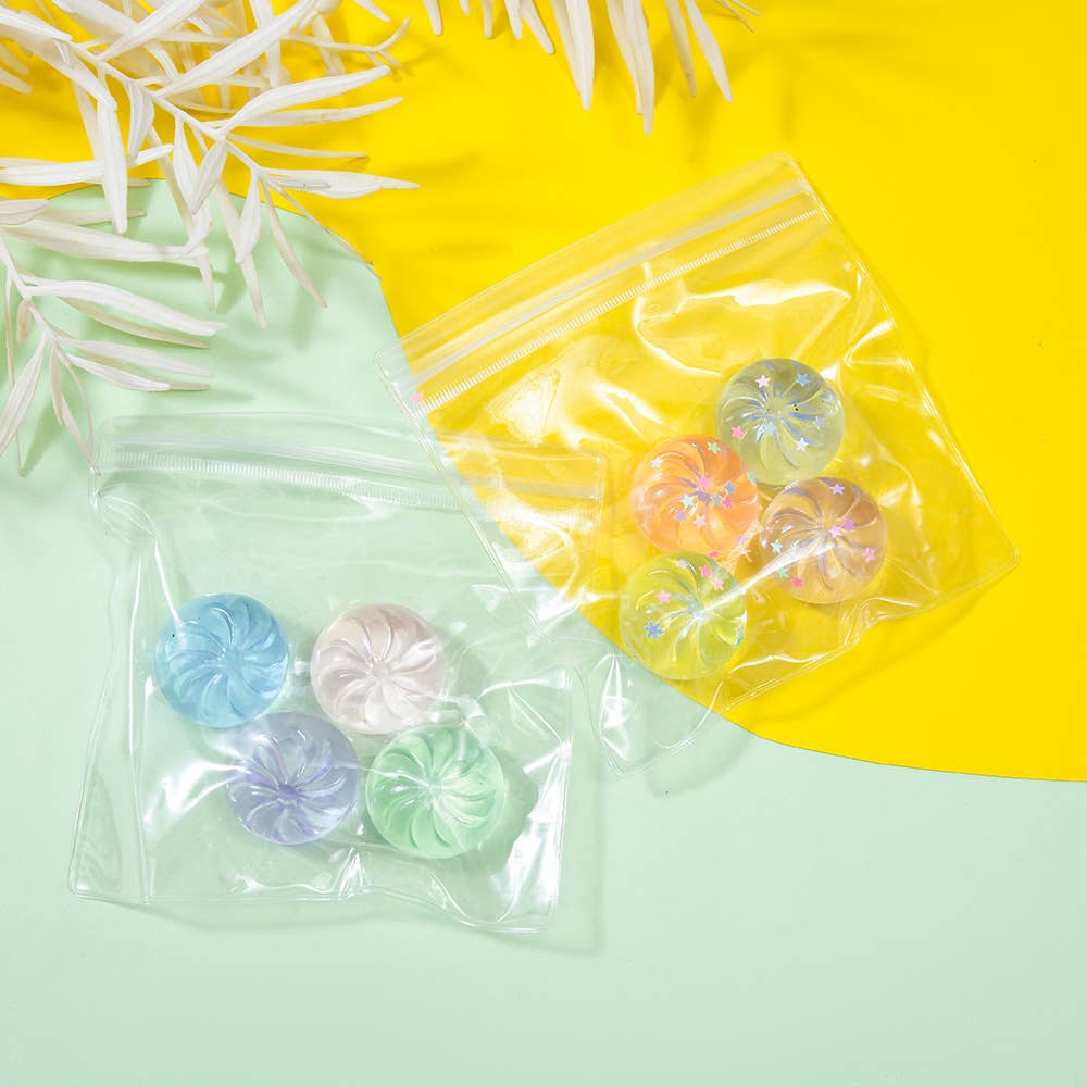 Mini Glitter Mystery Dumpling Squishy