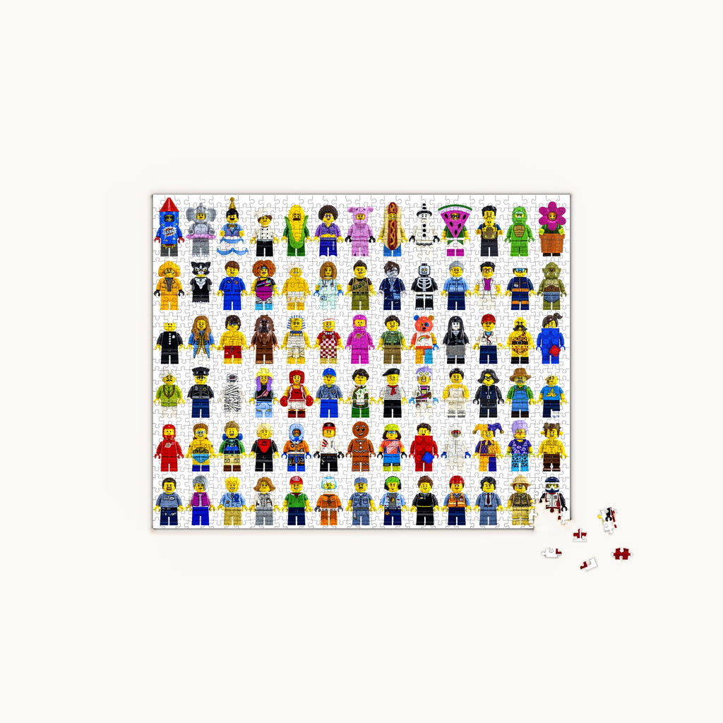 Chronicle Books - Lego Minifigure 1000-Piece Puzzle