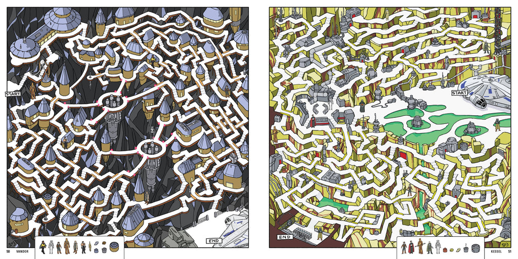 Chronicle Books - Star Wars Mazes