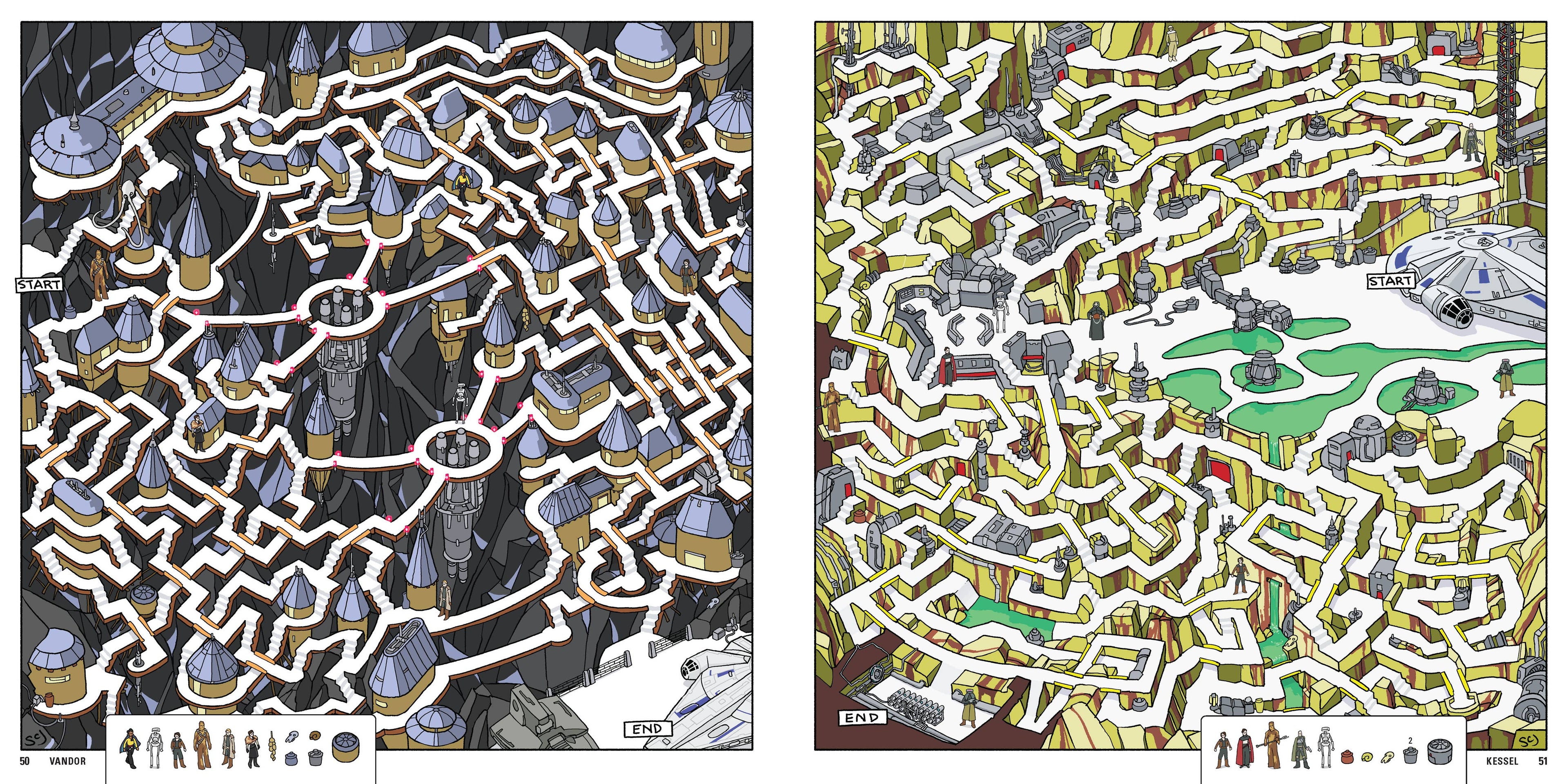 Chronicle Books - Star Wars Mazes