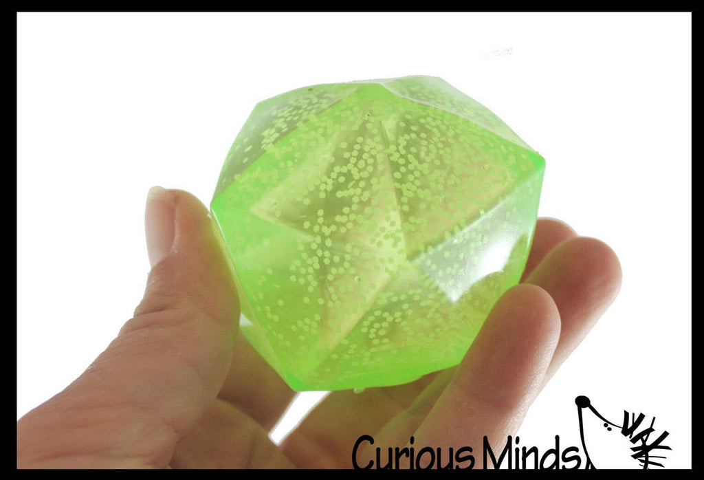 Glow in the Dark Squishy Diamond