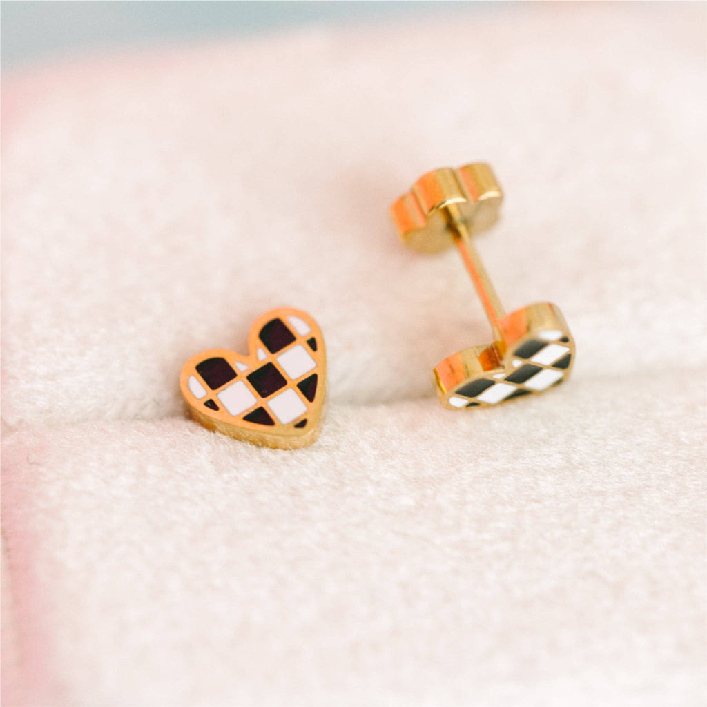 Pierced Co - Checkered Heart