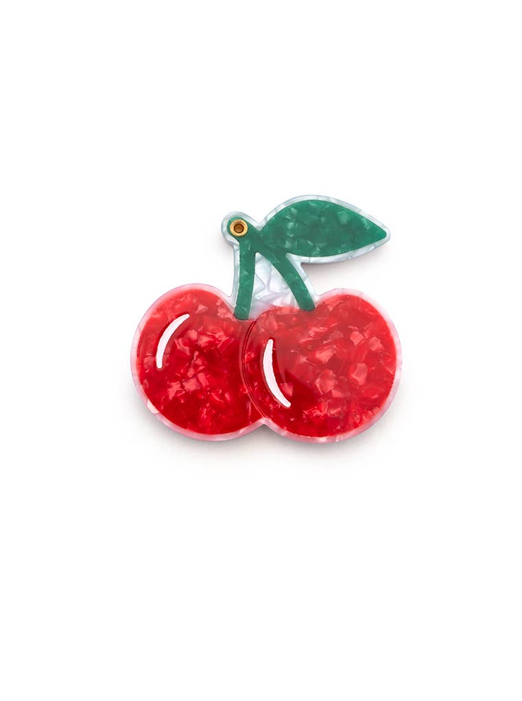 Living Royal Compact Mirror - Cherries