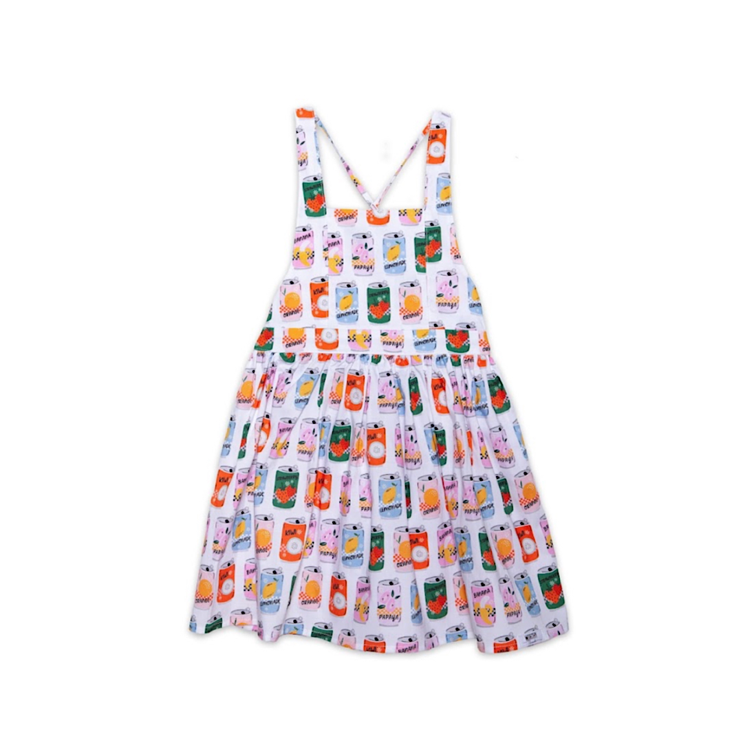Worthy Threads - Retro Soda Pop Tie Back Dress