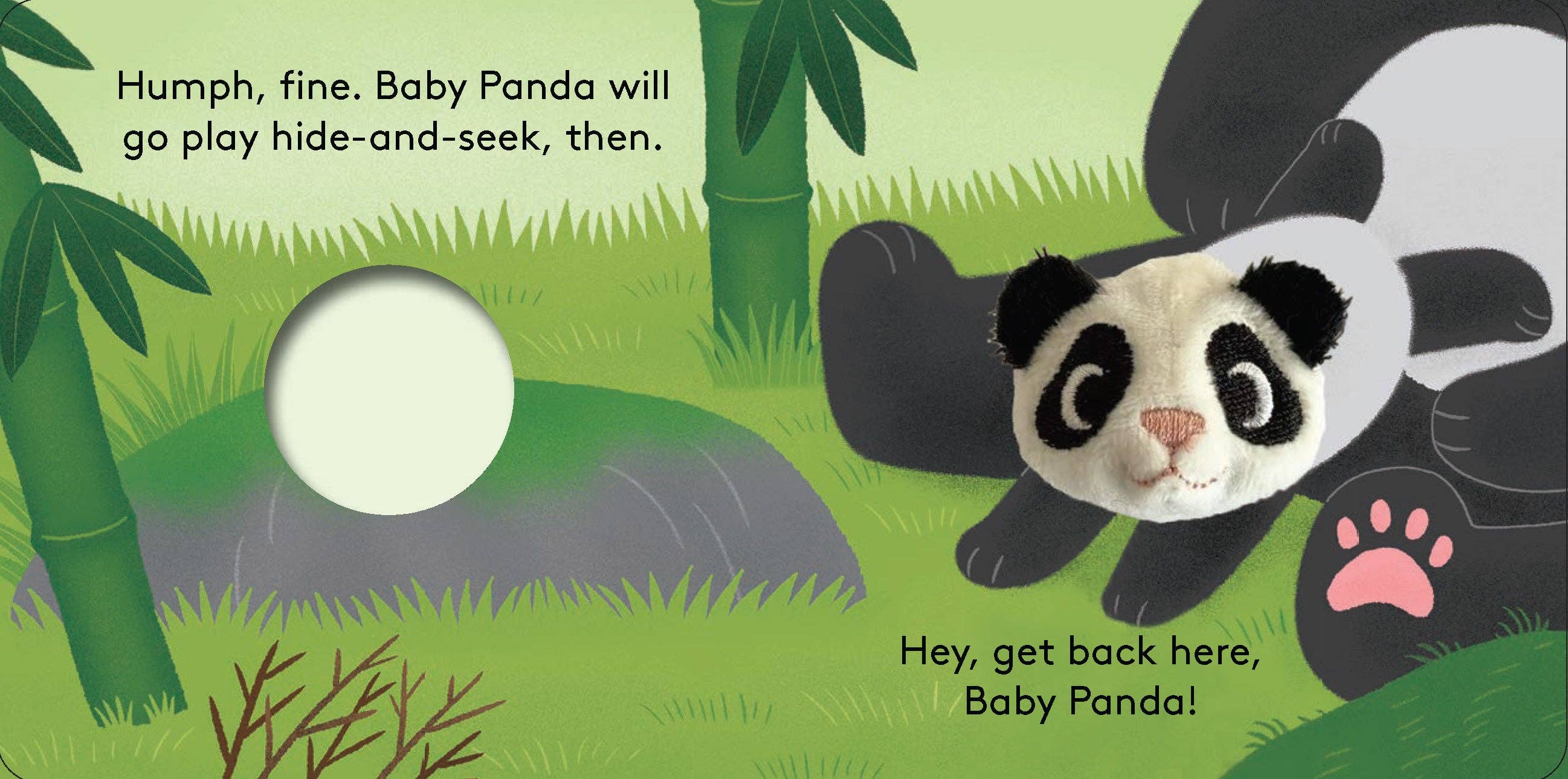 Chronicle Books - Baby Panda: Finger Puppet Book