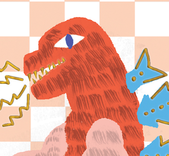 Carolyn Suzuki Birthday Card - Kaiju