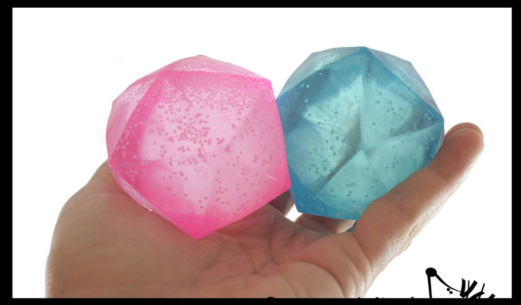 Glow in the Dark Squishy Diamond