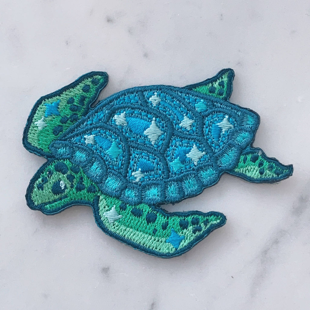Wildflower + Co. Patch - Sea Turtle