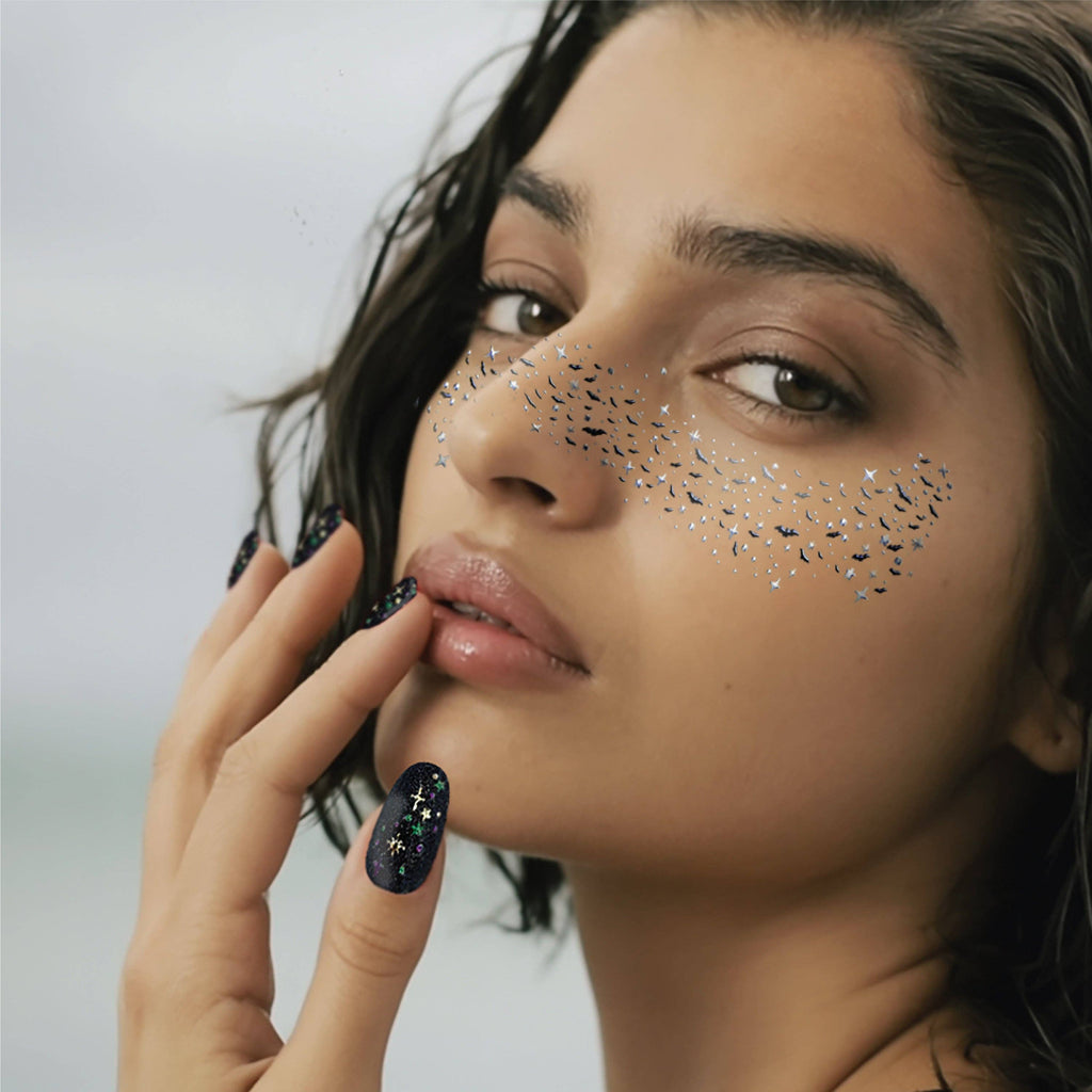 Fazit - Twilight Bat Glitter Freckles Makeup Patches