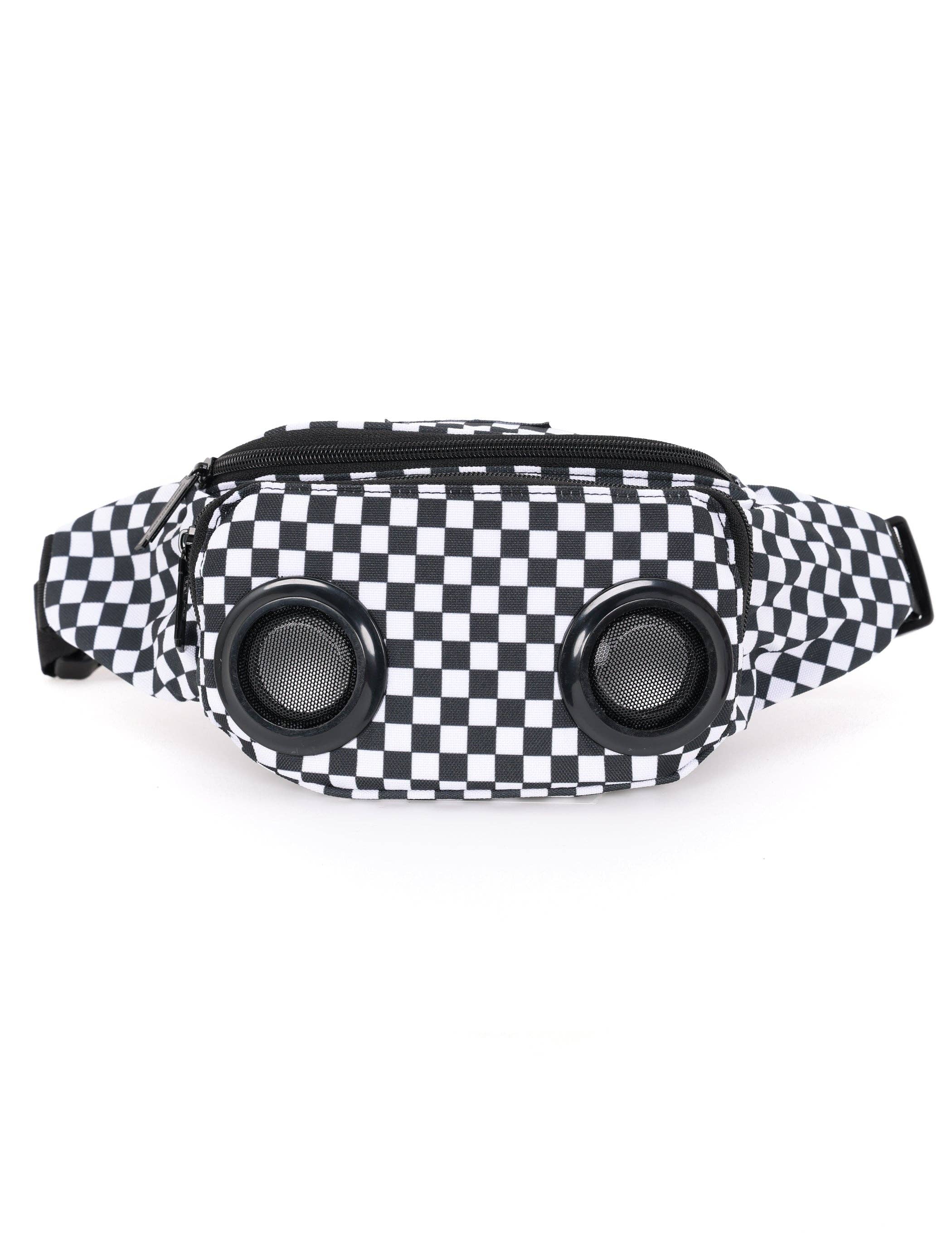 Fydelity - Crossbody Bluetooth Speaker Fanny Pack (Check)