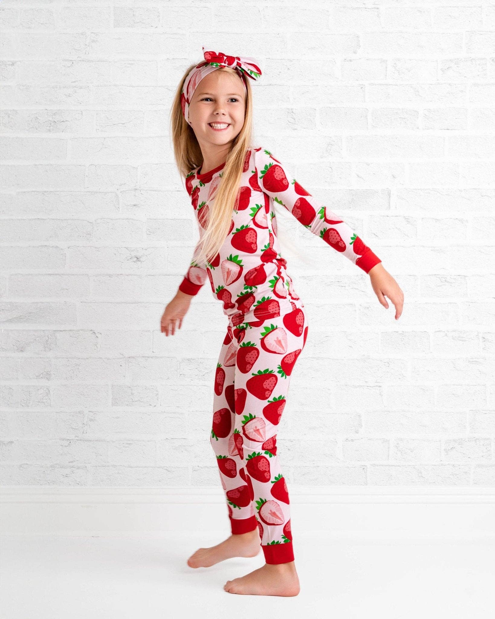 Jammie Session Bamboo PJs - Berry Sweet