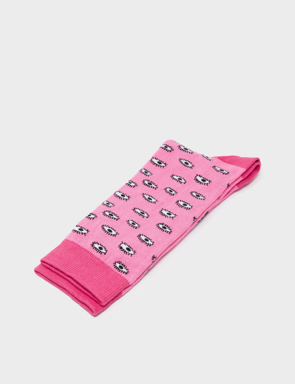 Min & Mon - Fuchsia Socks - All Over Eyes